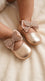 Girls Golden Fancy Pumps KD8543