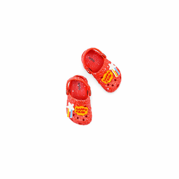 Girls Red Casual Flip Flop KD8583