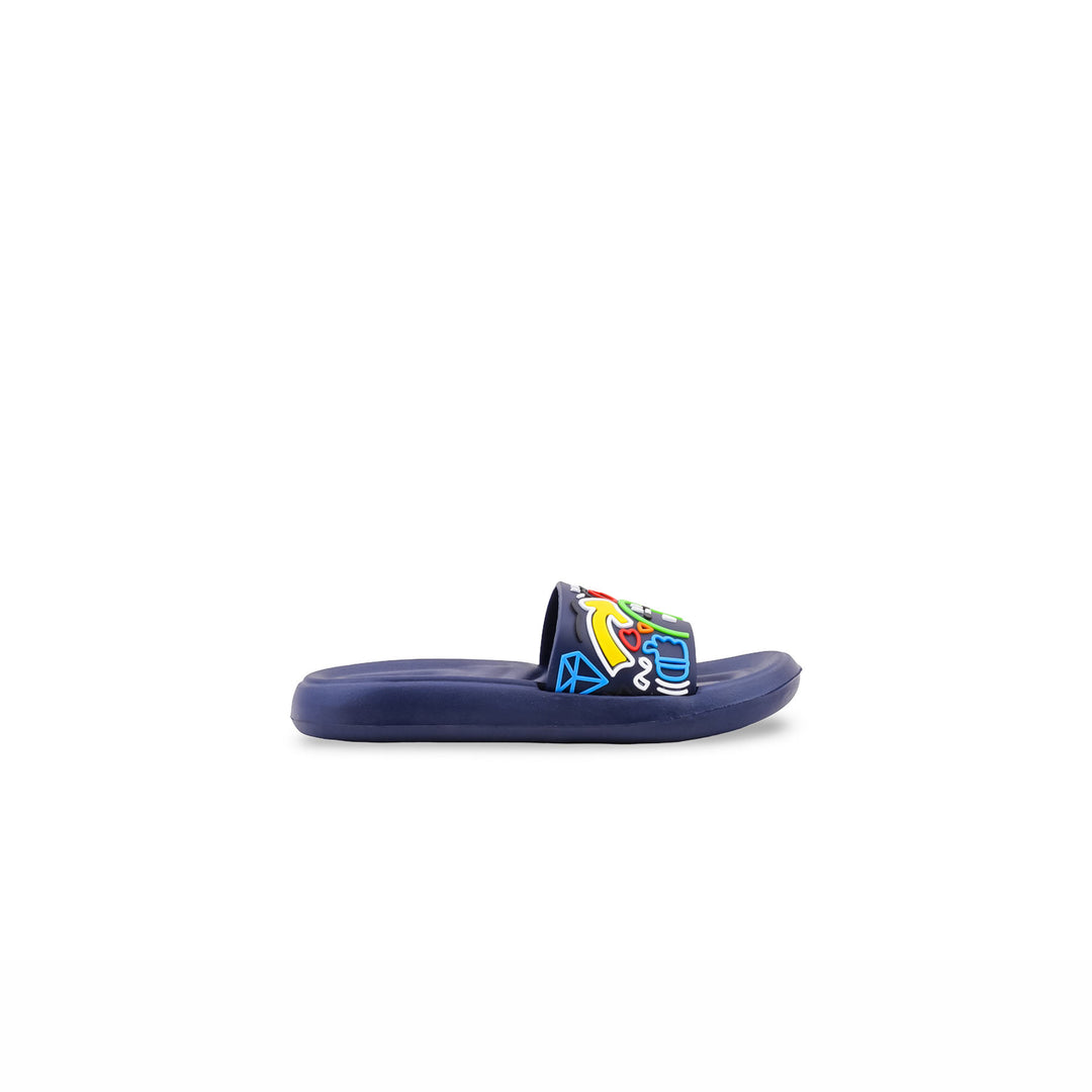 Boys Navy Casual Flip Flop KD8594
