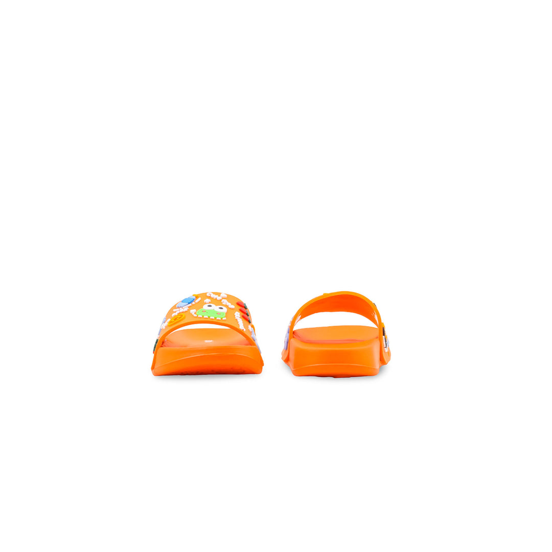 Boys Orange Casual Flip Flop KD8602