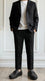 Boys Black Formal Moccasin KD8621
