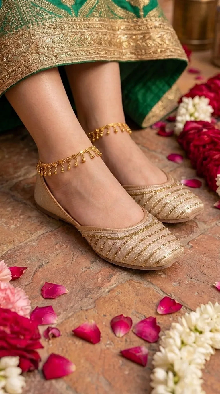 Girls Fawn Fancy Khussa KD8643
