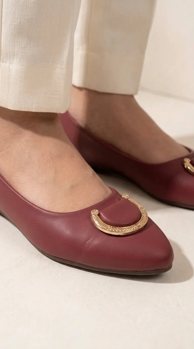 Girls Red Formal Pumps KD8663
