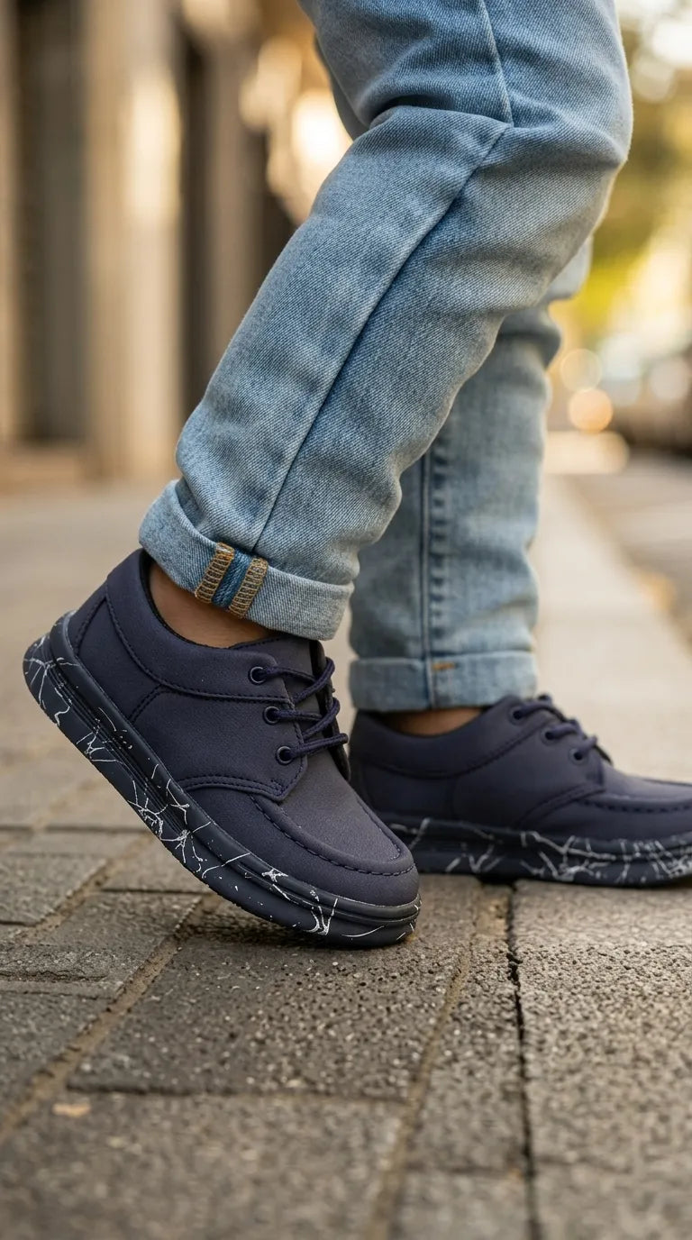 Boys Navy Casual Jogger KD8708