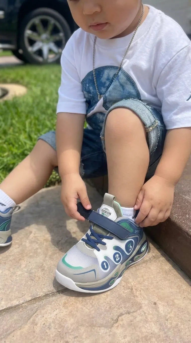 Boys Blue Casual Jogger KD8714