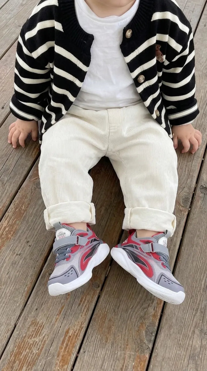 Boys Grey Casual Jogger KD8715