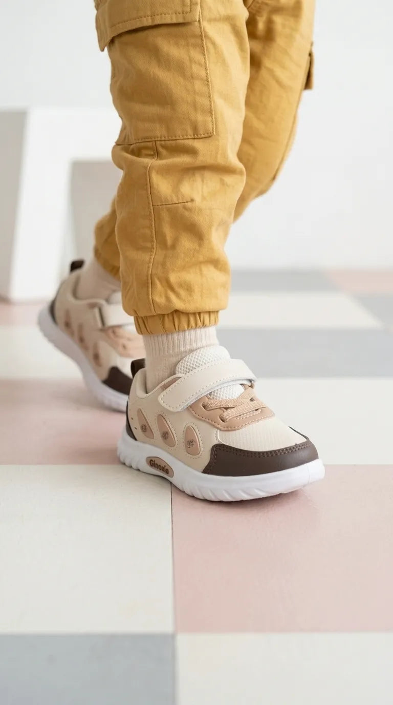 Babies Beige Casual Booties KD8720