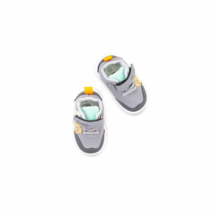 Boys Grey Casual Booties KD8724