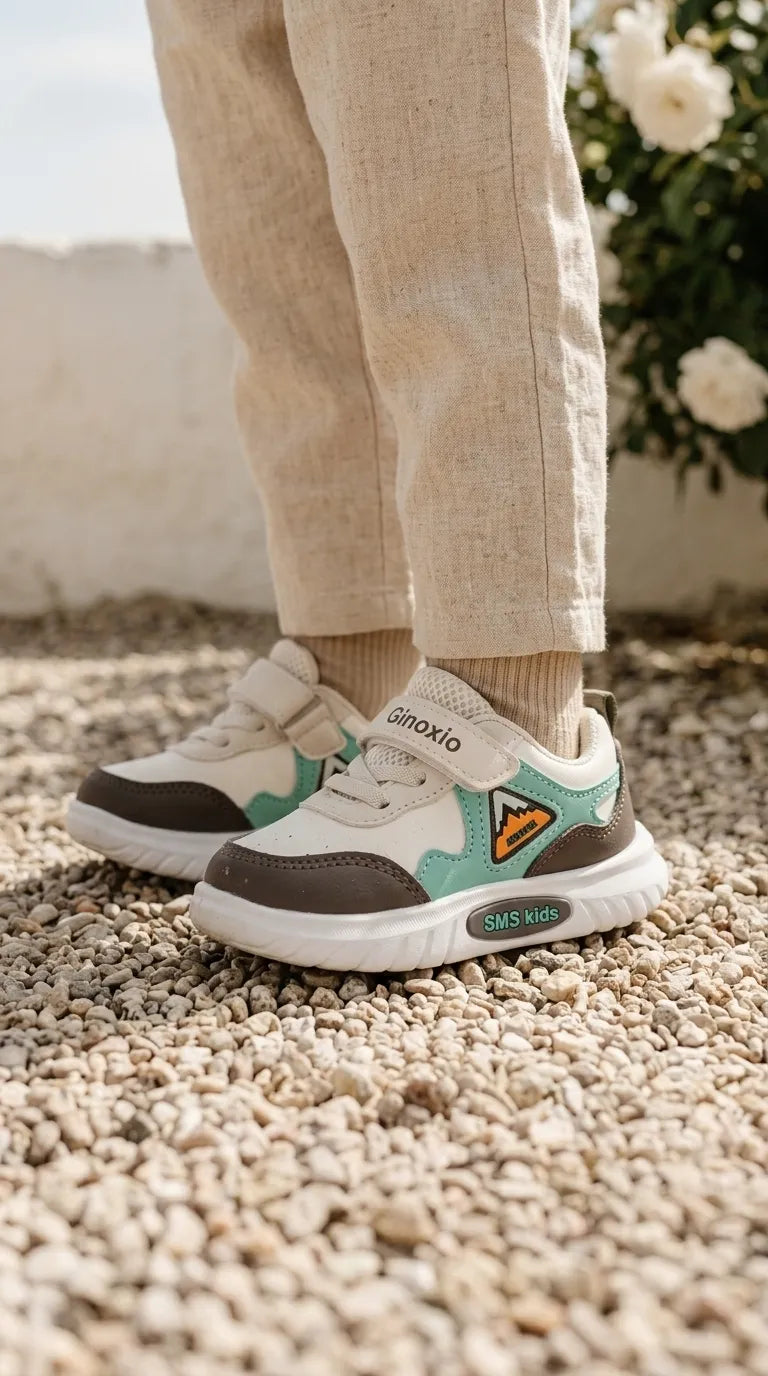 Babies Teal Blue Casual Booties KD8726