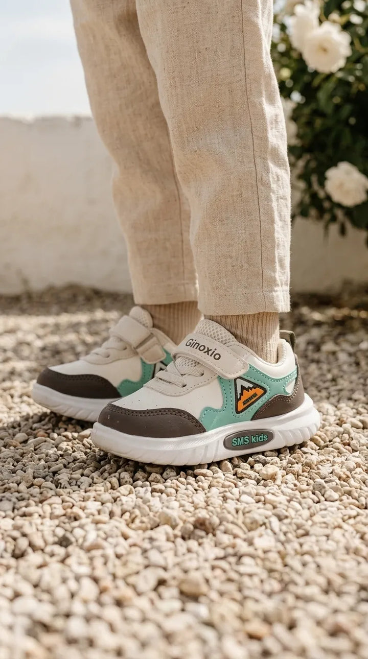 Babies Teal Blue Casual Booties KD8726