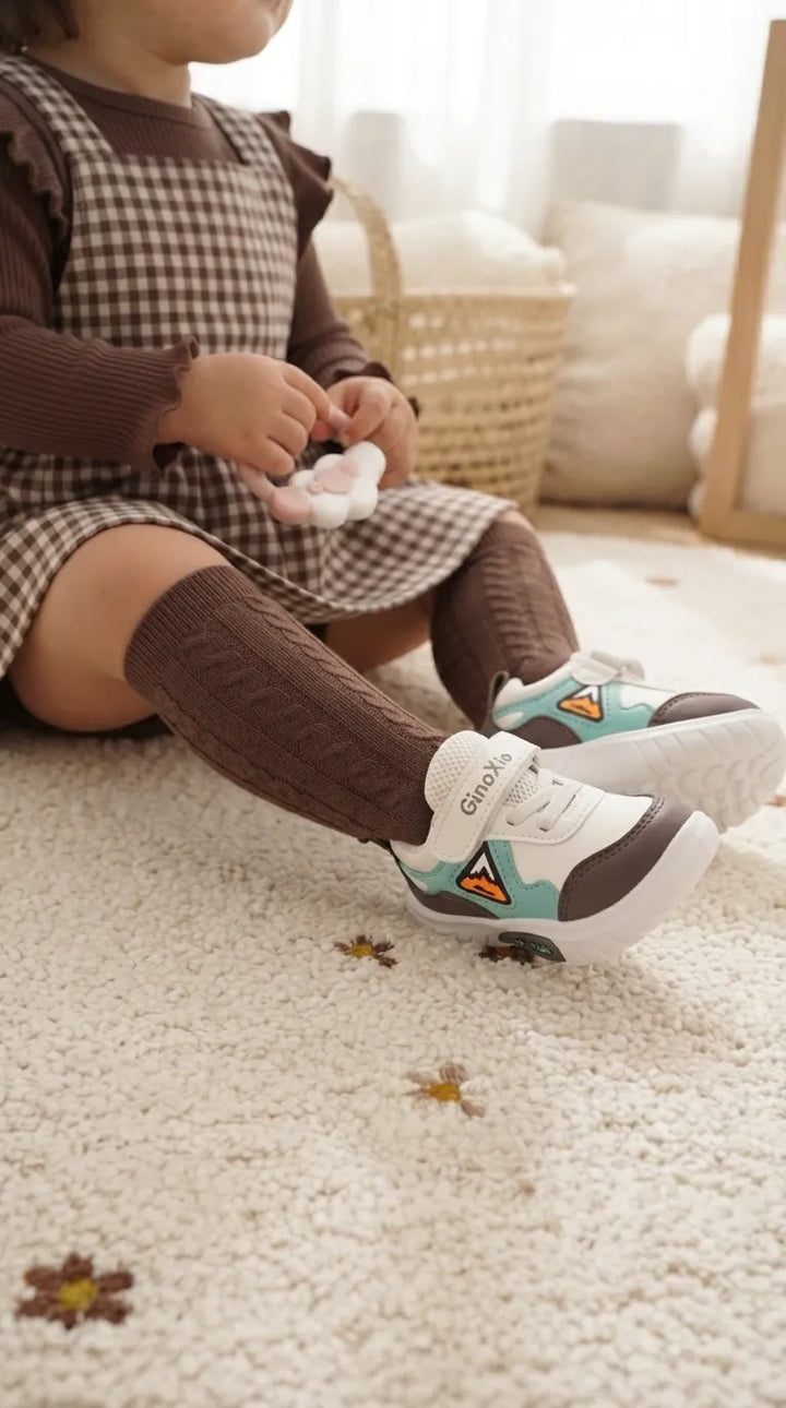 Babies Teal Blue Casual Booties KD8726