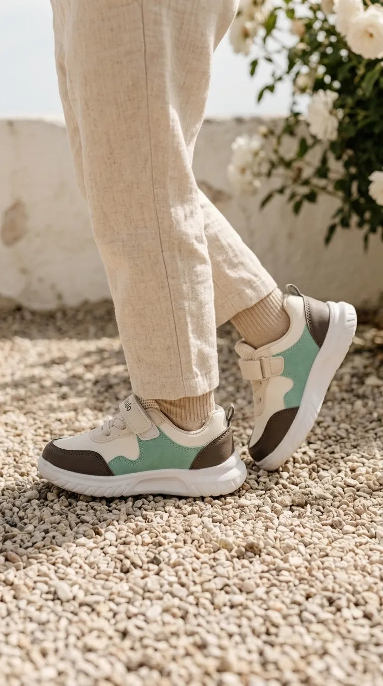 Babies Teal Blue Casual Booties KD8726
