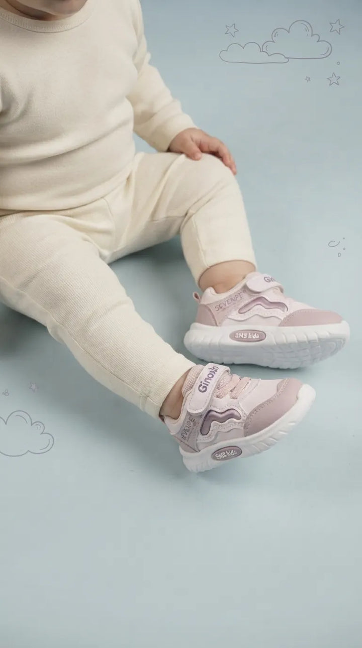 Babies Purple Casual Booties KD8727