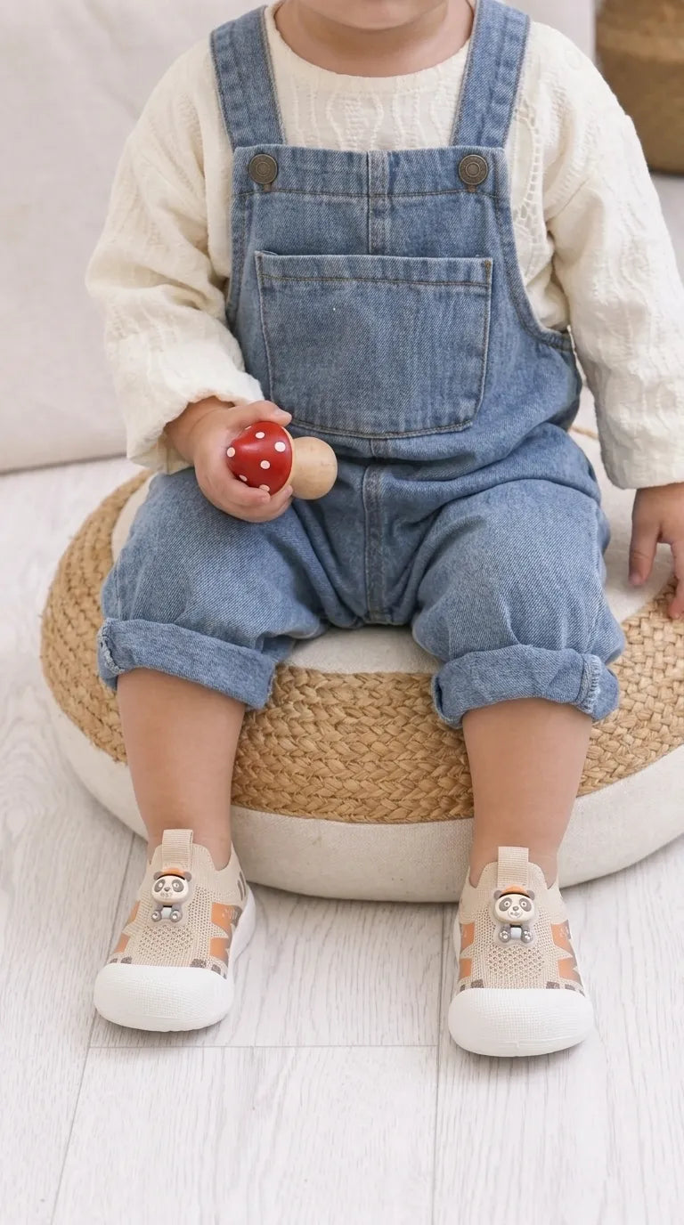 babies-khaki-casual-booties-kd8730