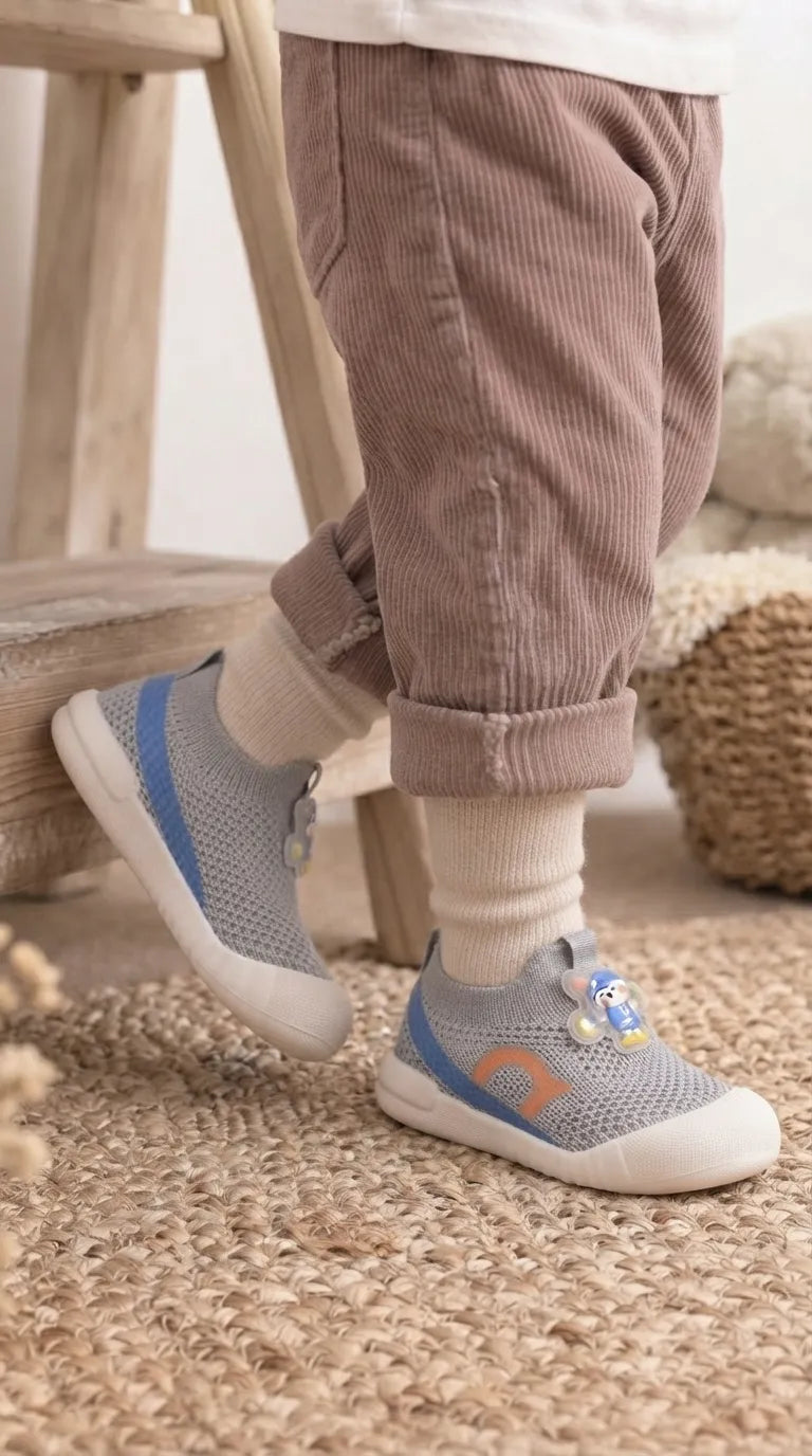 Babies Blue Casual Booties KD8732