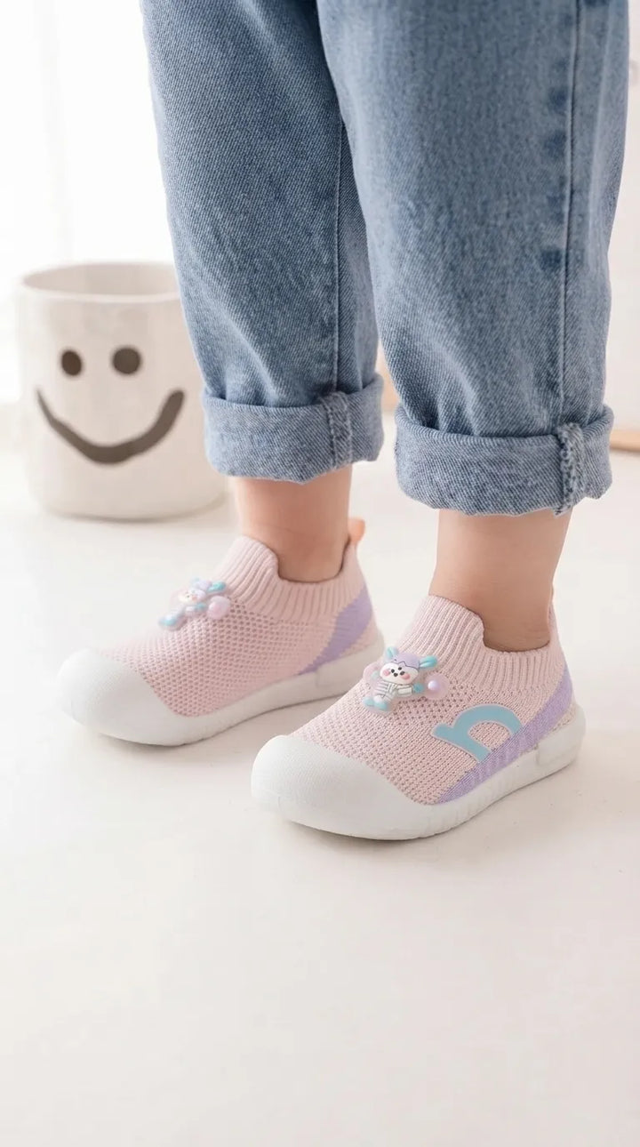 Babies Pink Casual Booties KD8732