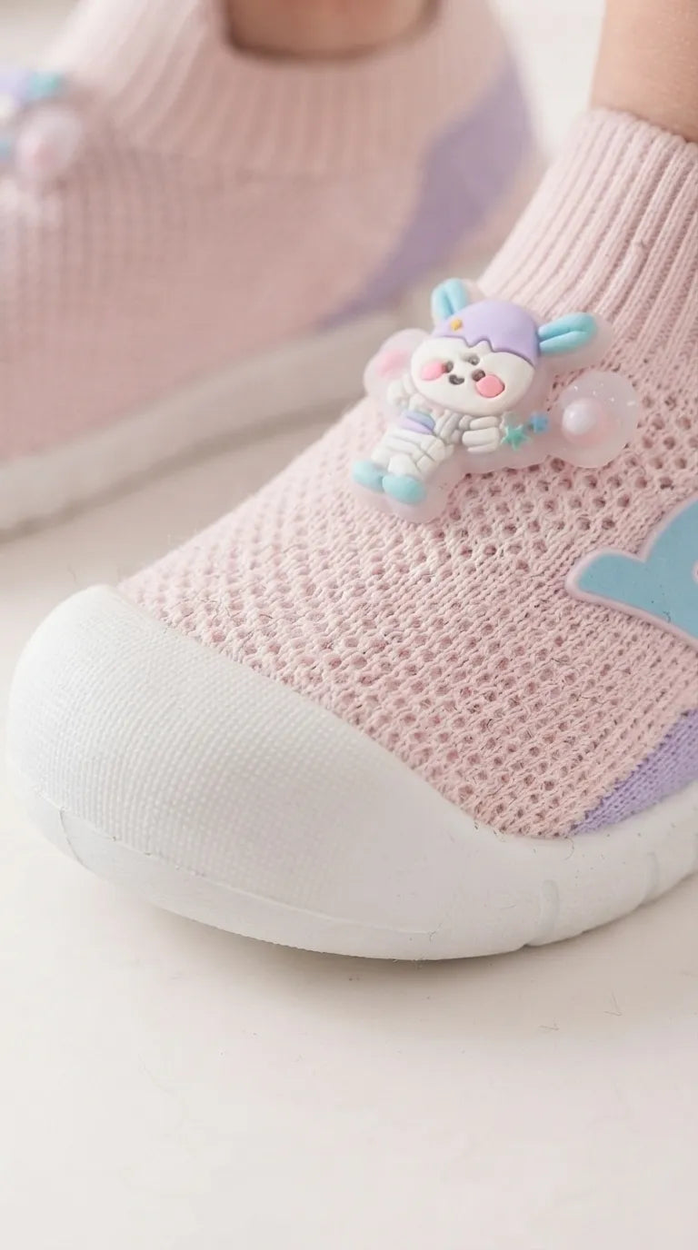Babies Pink Casual Booties KD8732