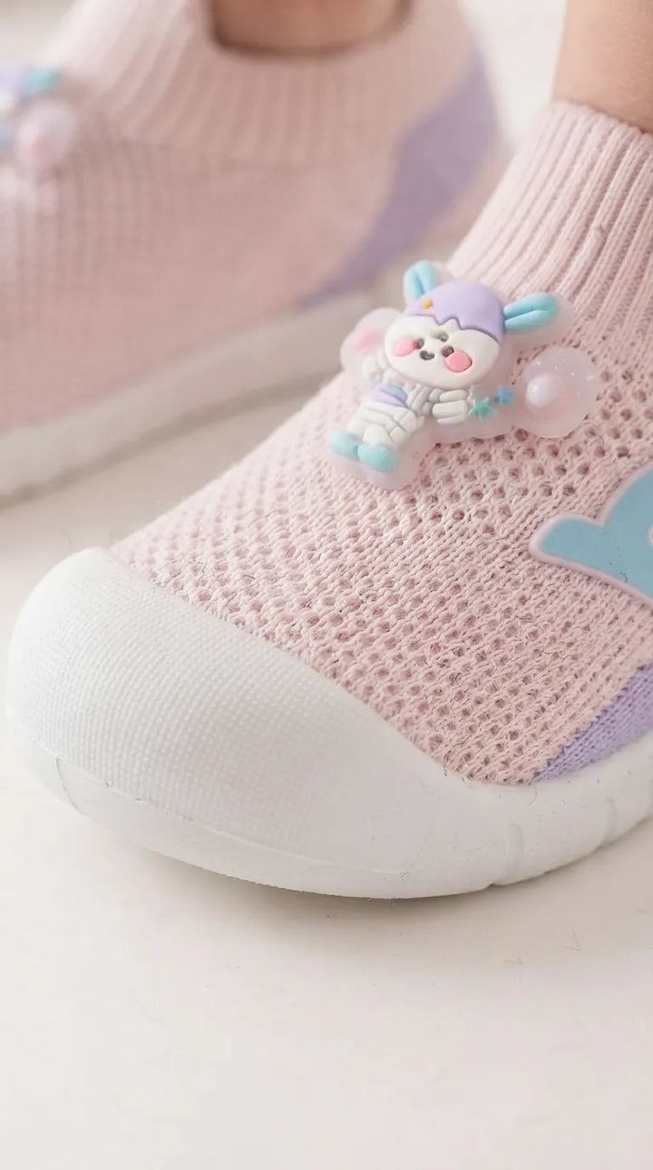 Babies Pink Casual Booties KD8732
