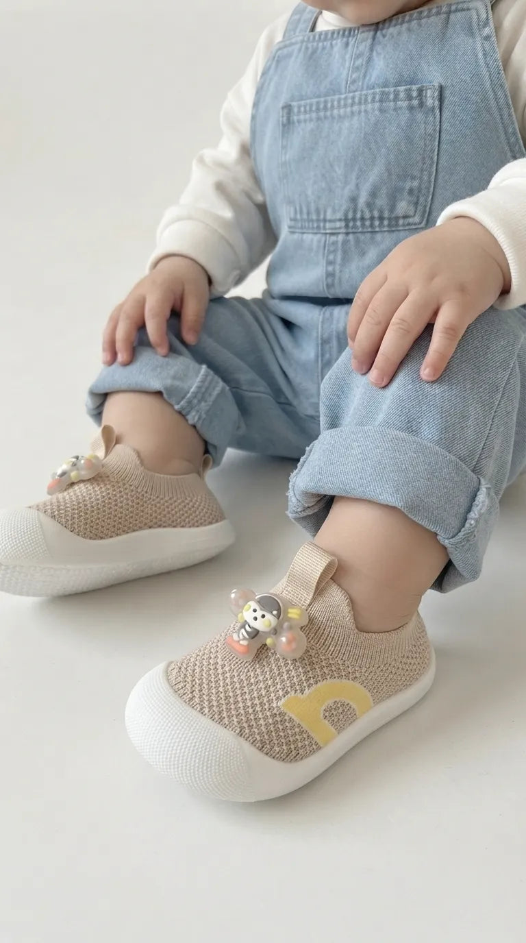 Babies Khaki Casual Booties KD8732
