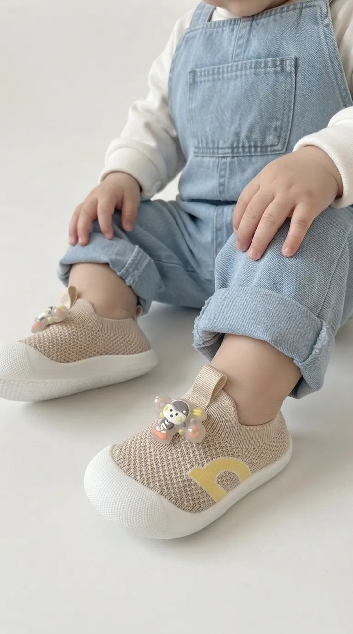 Babies Khaki Casual Booties KD8732