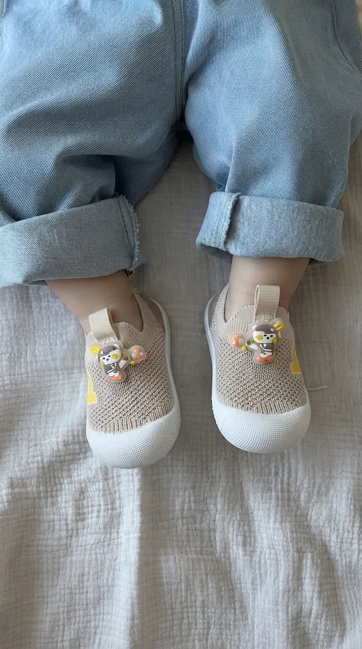 Babies Khaki Casual Booties KD8732