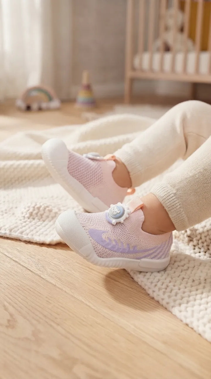 Babies Pink Casual Booties KD8733