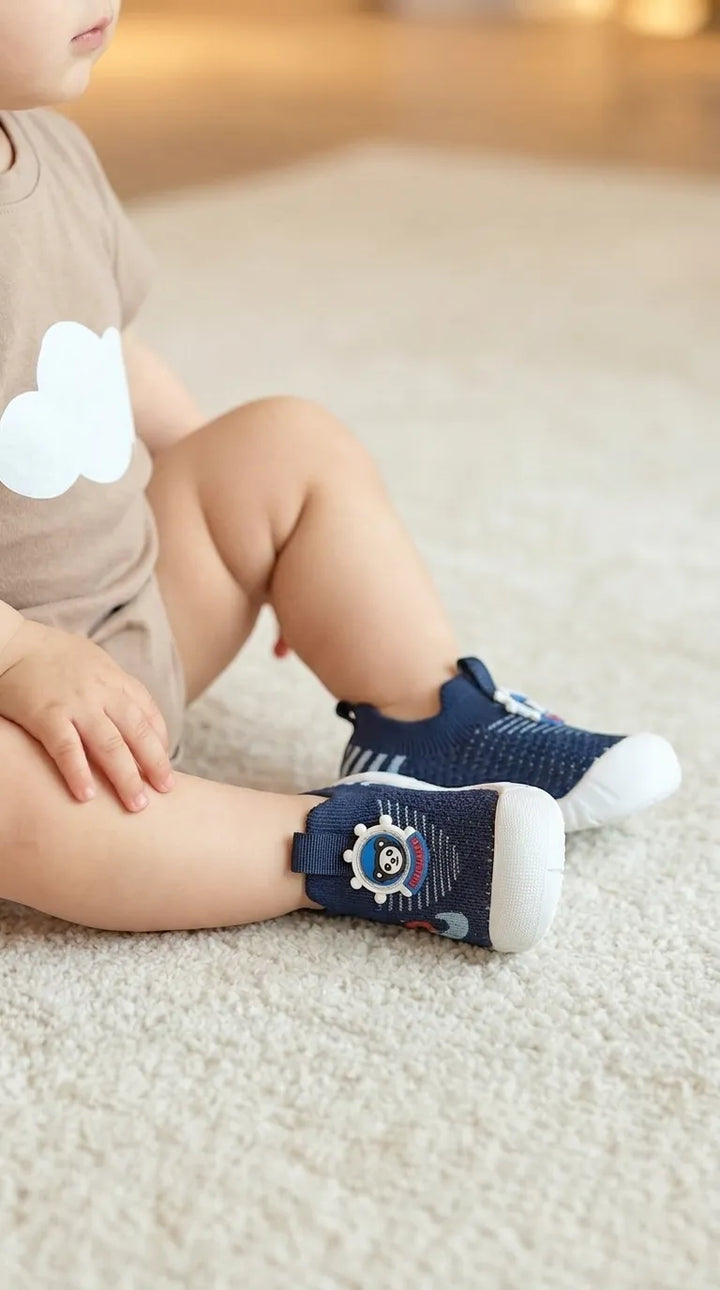 Babies Navy Casual Booties KD8733