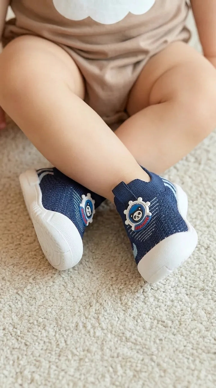 Babies Navy Casual Booties KD8733