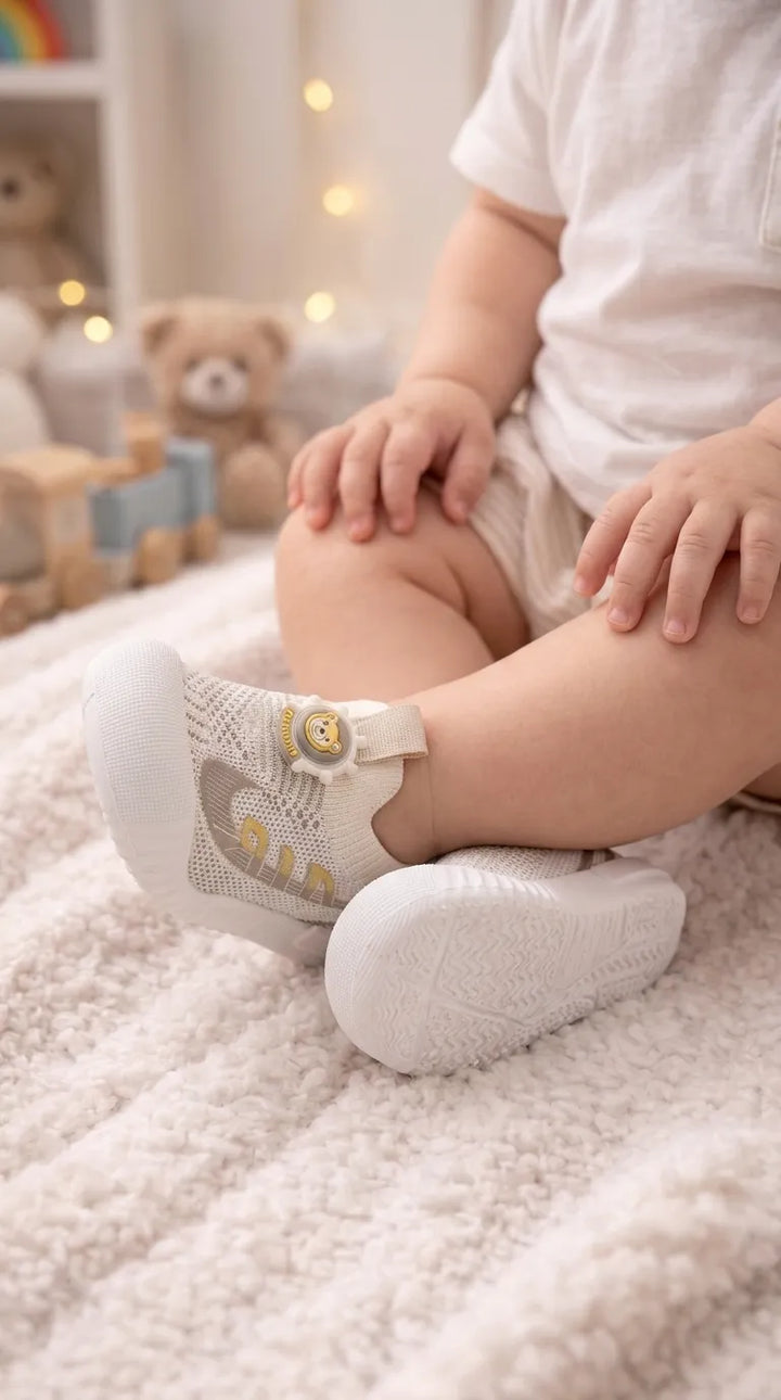 Babies Khaki Casual Booties KD8733