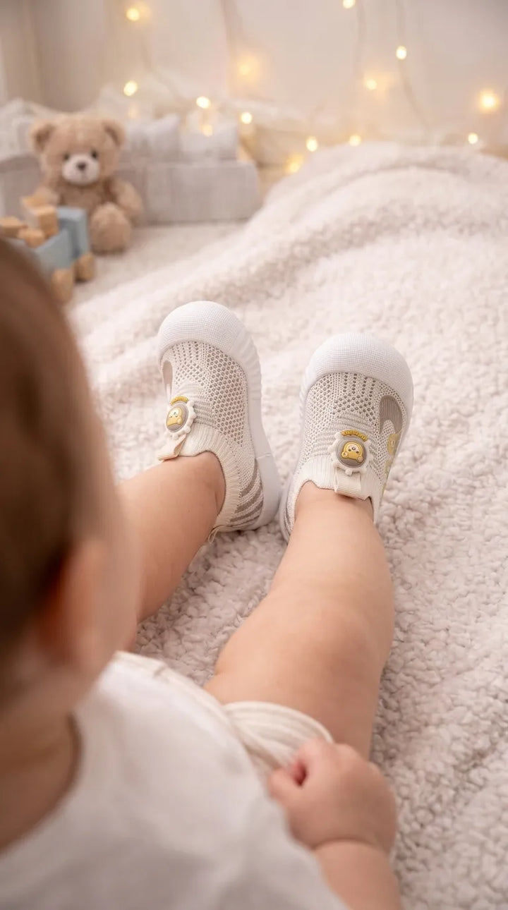 Babies Khaki Casual Booties KD8733