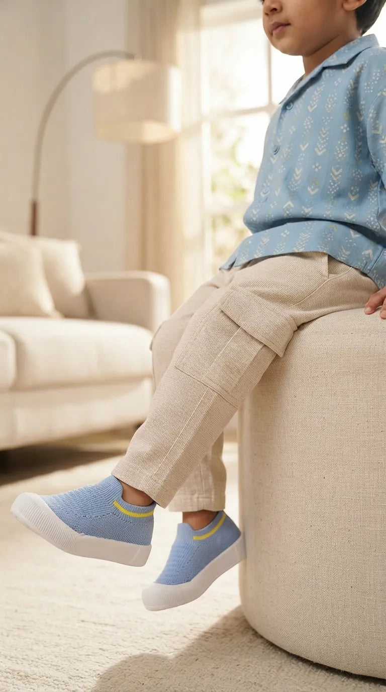 Boys Blue Casual Canvas KD8736