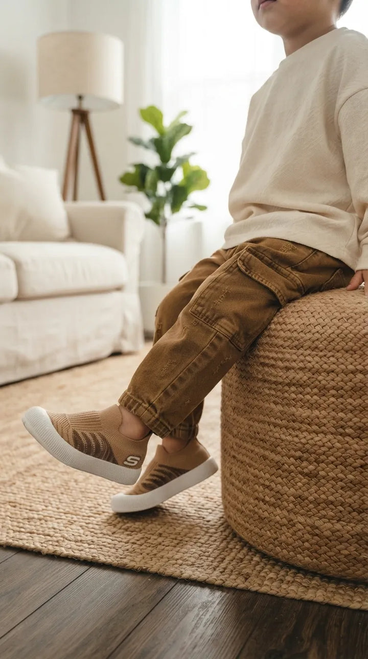 Boys Khaki Casual Jogger KD8739