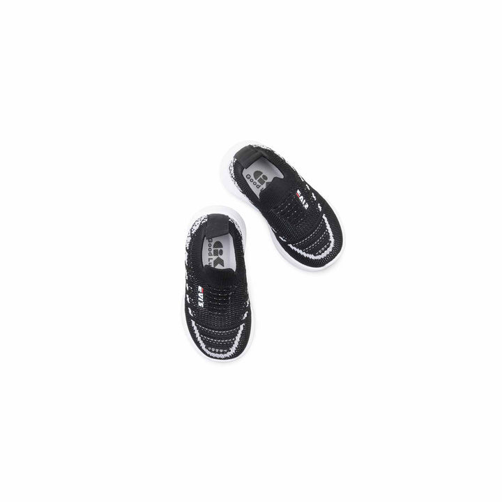 Girls Black Casual Jogger KD8747
