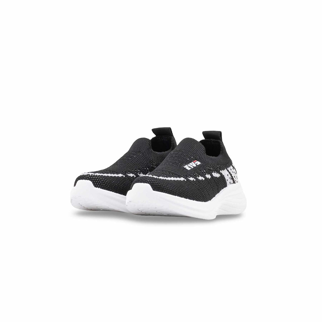 Girls Black Casual Jogger KD8747