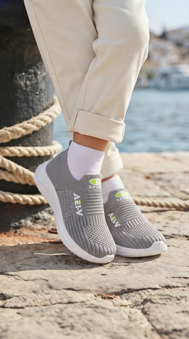 Girls Grey Casual Jogger KD8758