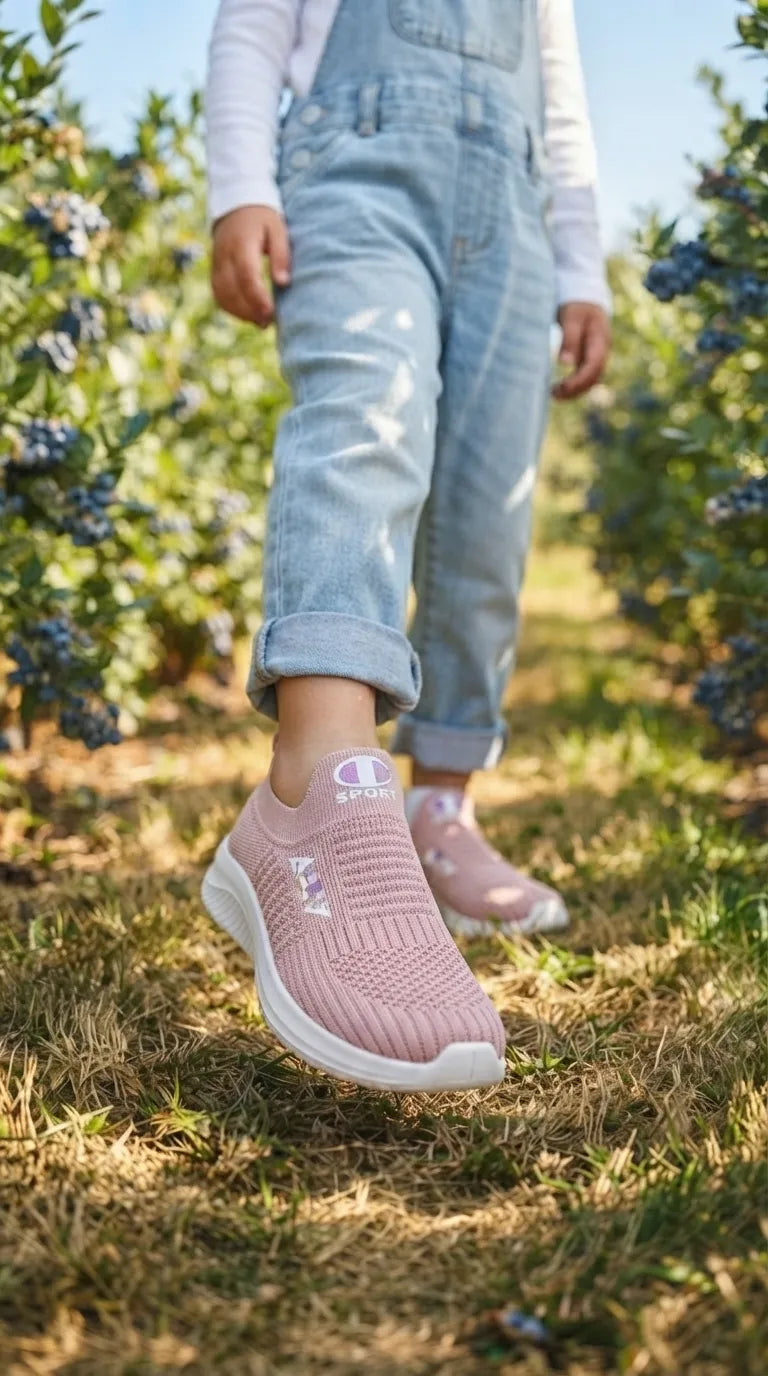 Girls Pink Casual Jogger KD8758
