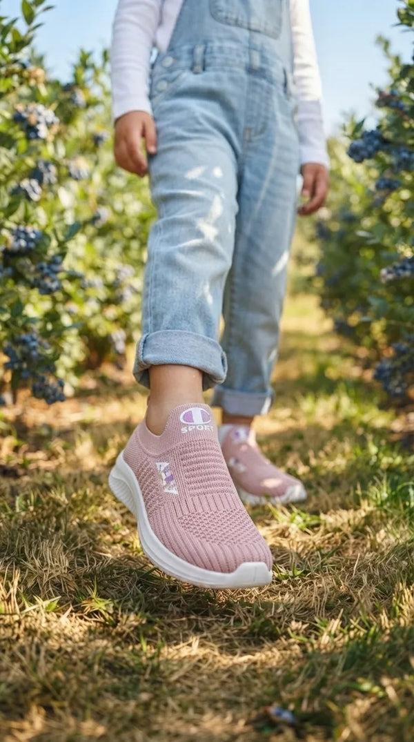 Girls Pink Casual Jogger KD8758