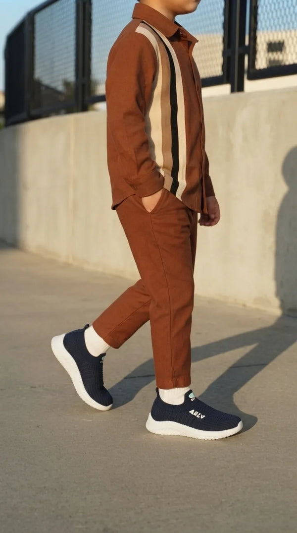 Girls Navy Casual Jogger KD8758