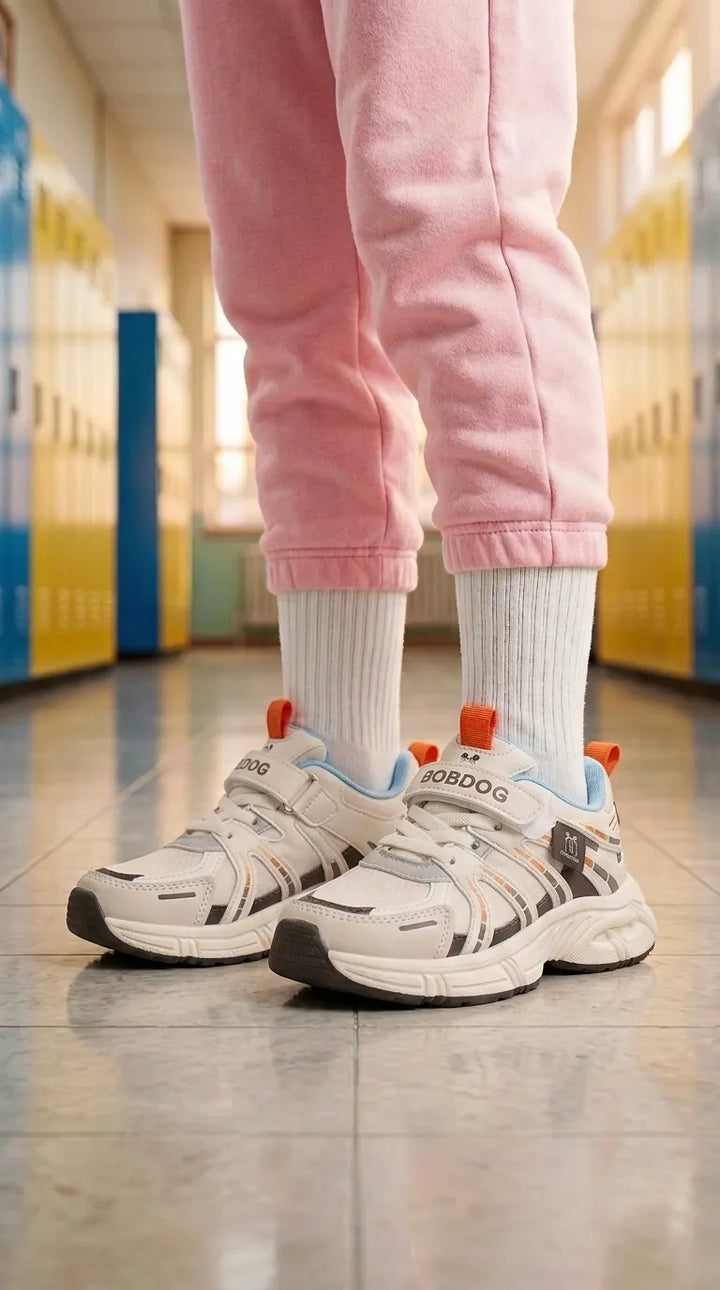 Girls White Casual Jogger KD8759