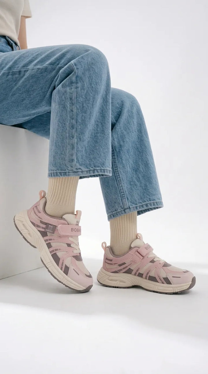 Girls Pink Casual Jogger KD8760
