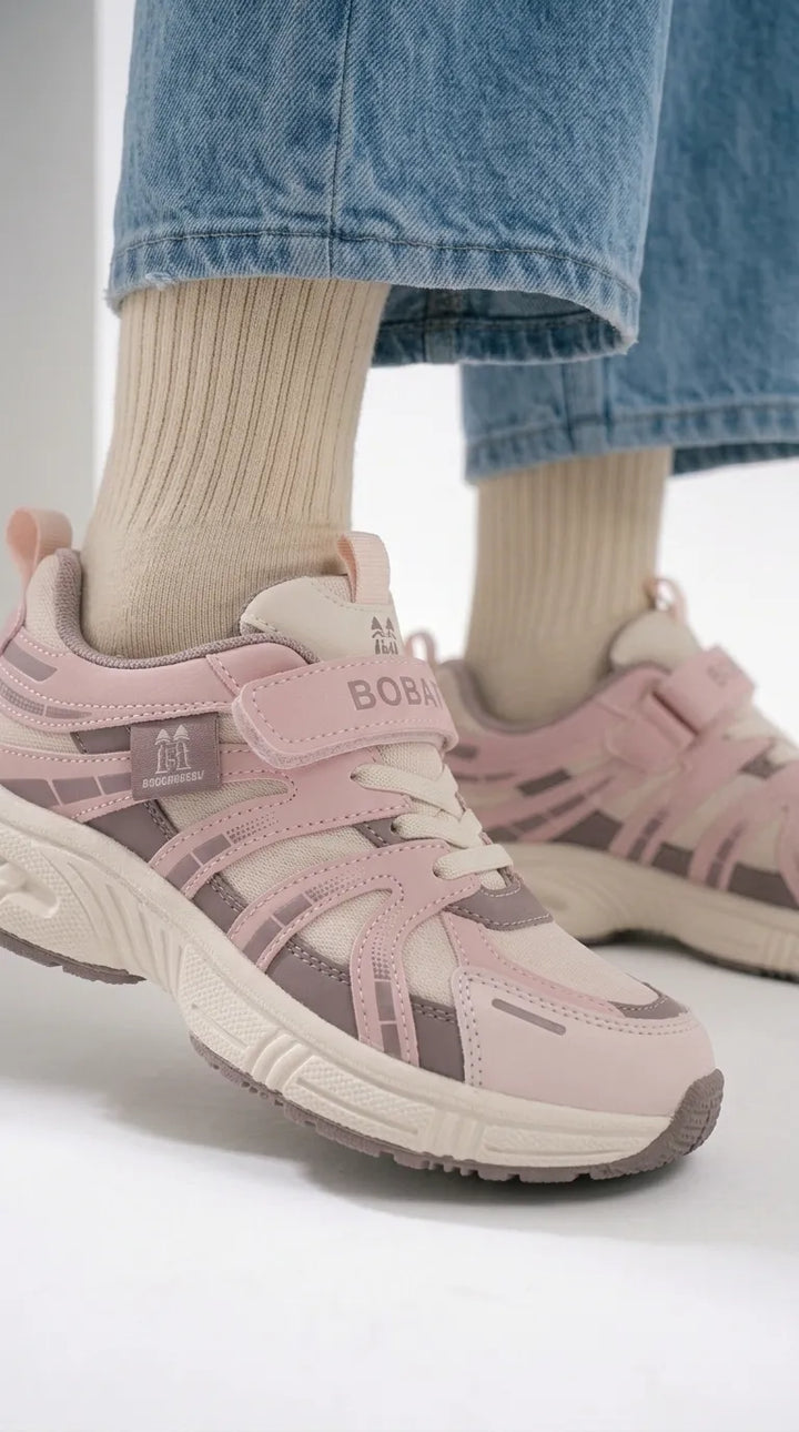 Girls Pink Casual Jogger KD8760