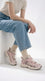 Girls Pink Casual Jogger KD8760