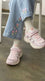 Girls Pink Casual Jogger KD8762