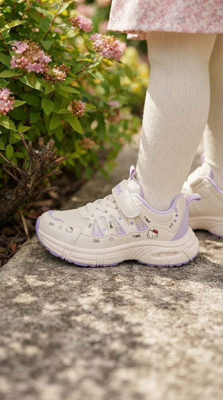 Girls Purple Casual Jogger KD8762