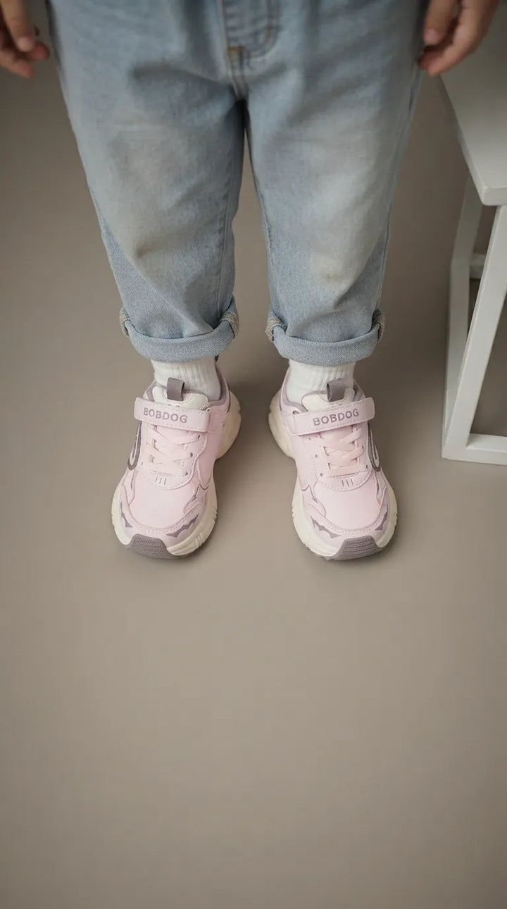 Girls Pink Casual Jogger KD8763
