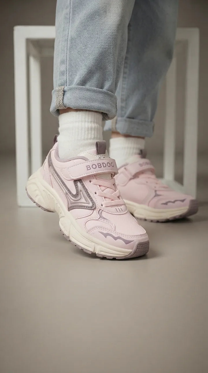 Girls Pink Casual Jogger KD8763