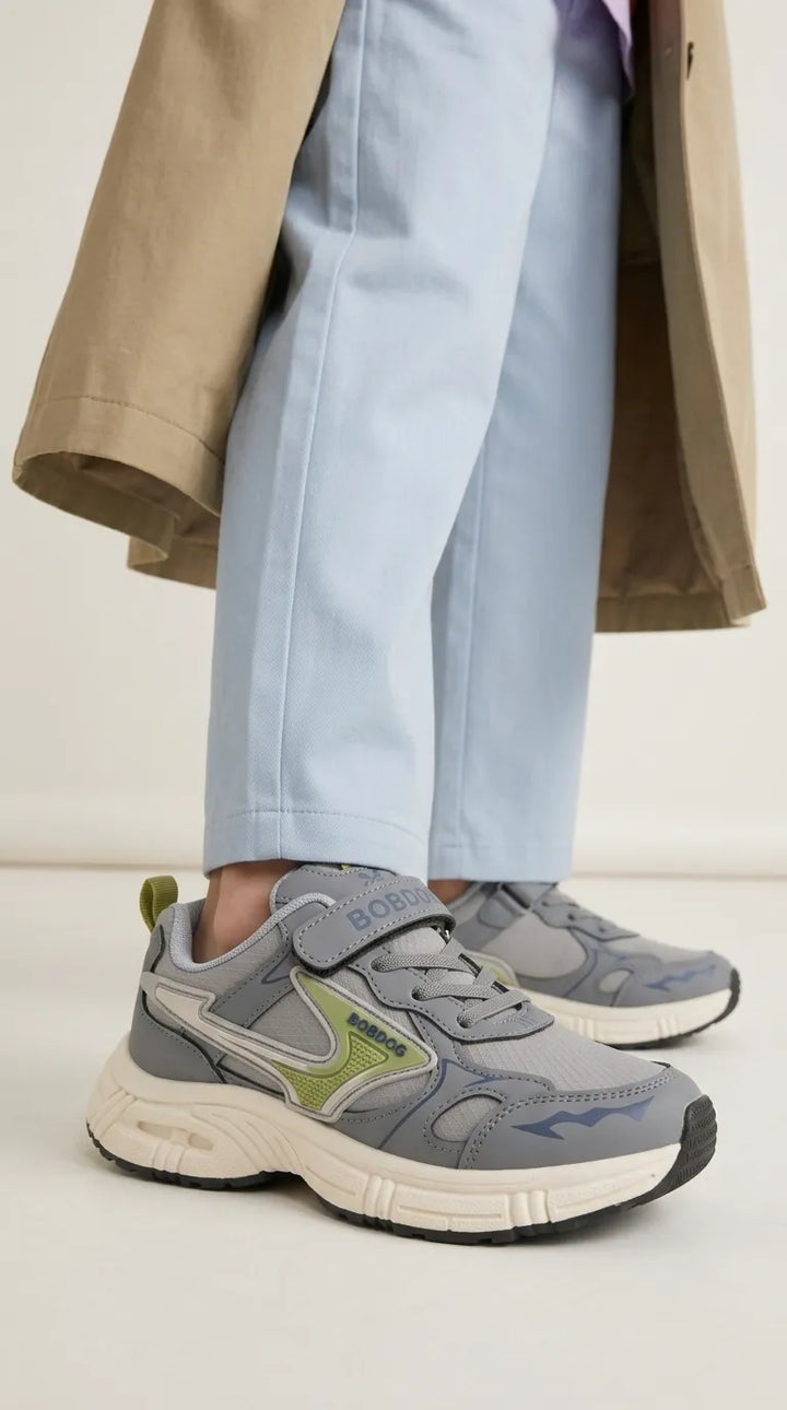 Girls Grey Casual Jogger KD8764