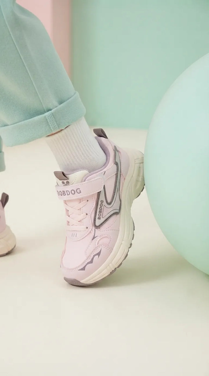 Girls Pink Casual Jogger KD8764