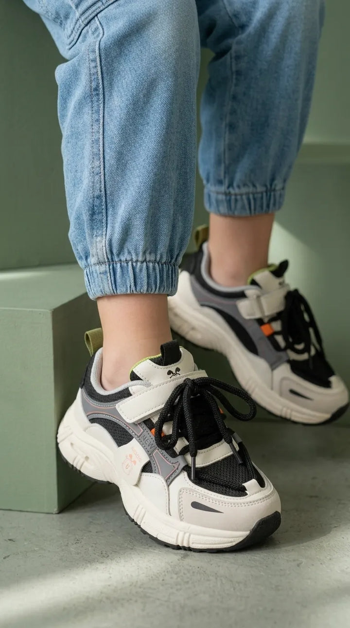Boys Black Casual Jogger KD8766