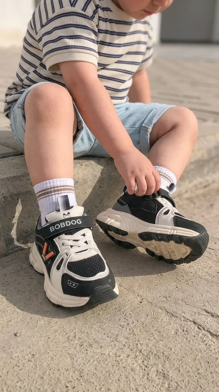 Boys Black Casual Jogger KD8769